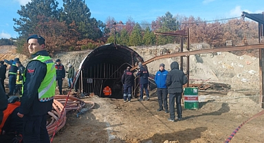 Kütahya'da Kömür Ocağında Göçük: 1 İşçi Mahsur Kaldı