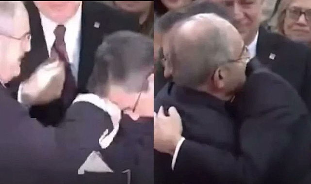 Özgür Özel, Veda Konuşması Yapan Yılmaz Büyükerşen'in Elini Öptü