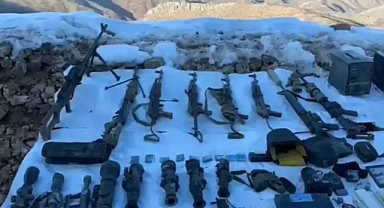 Pençe-Kilit Operasyonu Bölgesinde Teröristlere Ait Olan Çok Sayıda Mühimmat Ele Geçirildi