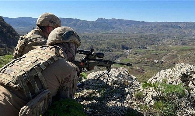 Suriye'nin Kuzeyinde Kürtçü Terör Örgütü PKK/YPG Mensubu 13 Terörist Etkisiz Hale Getirildi