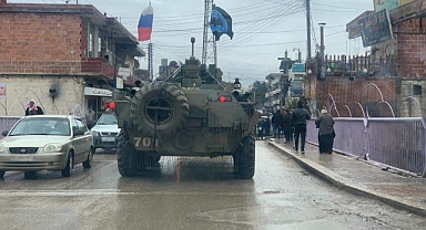 TSK'nın Kürtçü Terör Örgütüne Operasyon Düzenlediği Bölgelerde Rus Askerleri Devriye Gezmeye Başladı