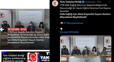 Türk Tabipleri Birliği'nin Şehit Haberleriyle İlgili Yorum Yapmaması Dikkat Çekti