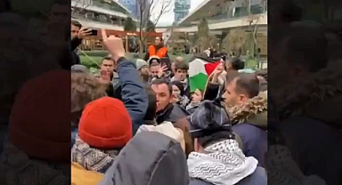 Zorlu Center Önünde Toplanan Bir Grup İsrail'e Destek Verdiği İddiasıyla Zorlu Grubu'nu Protesto Etti