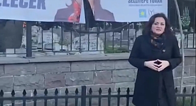 AKP'li Güngören Belediyesi Çalışanı, İYİ Partili Adayın Pankartlarına Saldırdı