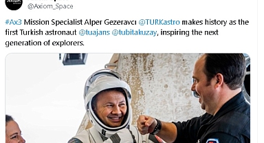 Alper Gezeravcı'dan Dünya'ya Dönüşünün Ardından İlk Paylaşım: Merhaba Dünya, Ben Geldim