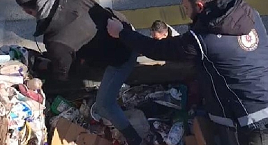Amasya'da Çöp Yığını Taşıyan TIR'da 3 Kaçak Göçmen Yakalandı: TIR Şoförü Tutuklandı