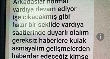 Anagold'un Taşeronu Çiftay Şirketi İşçileri Vardiyaya Çağırdı: Gereksiz Haberlere Kulak Asmayalım, Hepimiz Vardiya Saatinde İşe Çıkıyoruz