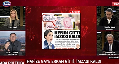Deniz Zeyrek: Hafize Gaye Erkan'ın Babası, 'Benim Kızım İlk Kadın Cumhurbaşkanı Olacak' Dedi 