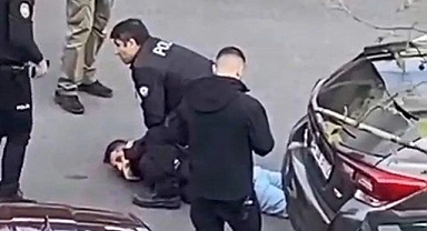İstanbul'da Akli Dengesi Olmadığı İddia Edilen Şahıs ABD Başkonsolosluğu Otoparkına Girmeye Çalıştı