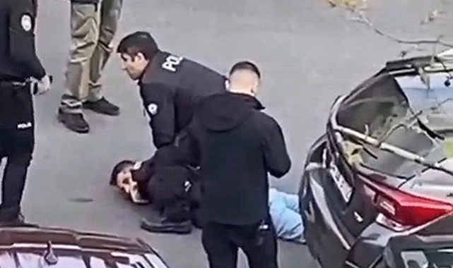 İstanbul'da Akli Dengesi Olmadığı İddia Edilen Şahıs ABD Başkonsolosluğu Otoparkına Girmeye Çalıştı