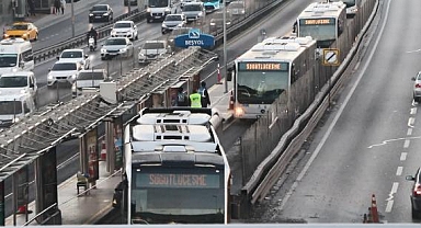 İstanbul'da Beşyol Metrobüs Durağı 45 Gün Boyunca Kapalı Kalacak
