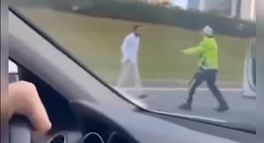 İstanbul'da Bir Sürücü, Trafik Polisinin Üstüne Yürüdü: Uyarı Atışına Rağmen Durmadı