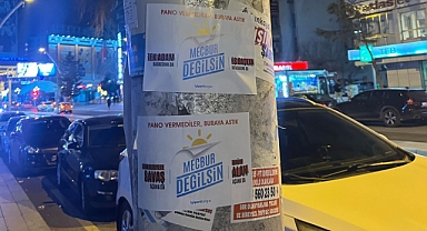 İYİ Parti, CHP'li Belediyelerin İzin Vermediği Afişleri Sokaklara Yapıştırdı