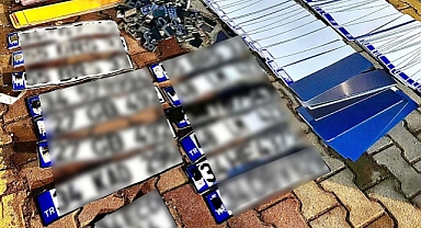 Kağıthane'de Sahte Plaka Basan Kuaföre Operasyon Düzenlendi
