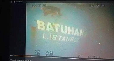 Marmara Denizi Açıklarında Batan Geminin Enkazından İlk Görüntüler Yayınlandı: Mürettebatı Arama Çalışmaları Sürüyor