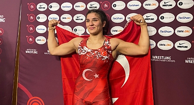 Milli Güreşçi Nesrin Baş, Avrupa Şampiyonu Oldu