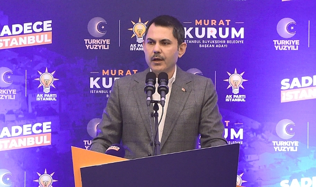 Murat Kurum İstanbul'un Daha Önce AKP Tarafından Yönetildiğini Unuttu: Bir Dönem AKP'ye Teslim Edin Bir Daha Asla Vazgeçemezsiniz