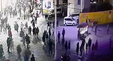 Taksim'de Hasmına Benzettiği Kişiyi Silahla Vurdu: O Anlar Güvenlik Kamerasına Yansıdı