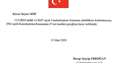 Akbelen'deki Tarım Arazisine Maden Sahası Kurulması Kararı Yürürlükten Kaldırıldı