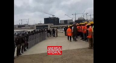 Akkuyu Nükleer Güç Santrali'nde İşçiler Grev Başlattı