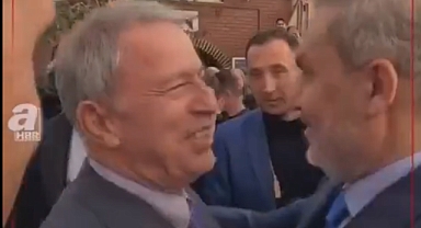 AKP'li Bakanlar Seçim Gezisinde: Hakan Fidan, Murat Kurum İçin Seçim Gezisi Yaparken Hulusi Akar'la Karşılaştı 