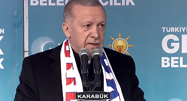 AKP'li Cumhurbaşkanı, Gündemden Düşmeyen Karabük'te Konuştu: Karabük Bir İftihar Tablosudur