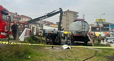 Ataşehir'de Yakıt Tankeri Patladı: 1 Kişi Öldü
