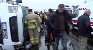 Bartın'da İşçi Servisleri Çarpıştı: 1 Ölü, 27 Yaralı