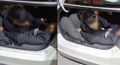 Elazığ'da Otomobilin Bagajında Afgan Uyruklu 3 Kaçak Göçmen Yakalandı: Organizatör Tutuklandı