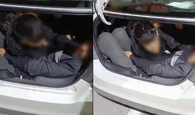 Elazığ'da Otomobilin Bagajında Afgan Uyruklu 3 Kaçak Göçmen Yakalandı: Organizatör Tutuklandı