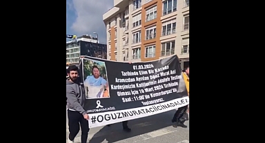 Eylem Tok'un Oğlunun Yaptığı Kazada Hayatını Kaybeden Oğuz Murat Acı İçin Sarıyer'de 'Adalet Yürüyüşü' Yapılıyor