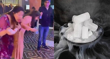 Hindistan'da 'Kuru Buz' Servis Edilen Müşterilerin Ağzından Kan Geldi: Müşteriler, Hastaneye Kaldırıldı