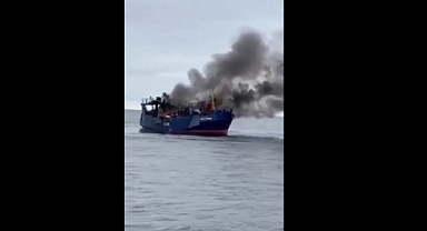 İşgalci Rusya'nın Baltık Denizi Filosu Kaliningrad'da Savaş Tatbikatı Düzenledi: Füze Rus Balıkçı Teknesine İsabet Etti