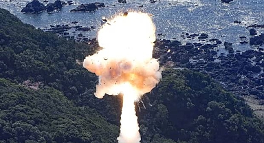Japonya'dan Fırlatılan Space One Roketi Fırlatıldıktan Saniyeler Sonra Patladı