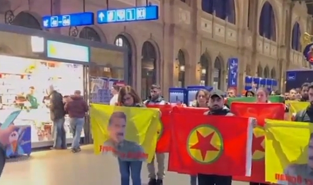 Kürtçüler Azıttı: Avrupa'dan Yüz Bulan Teröristler Türkleri Tehdit Etti