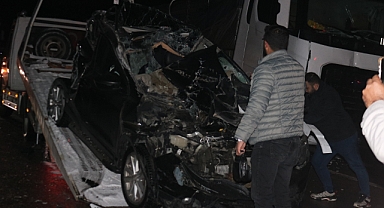 Nevşehir'de Buzlanan Yolda 14 Araç Zincirleme Kaza Yaptı: 7 Kişi Yaralandı