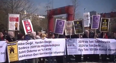 TOKİ Mağdurları, AKP'li Murat Kurum'un Yalan Vaatlerine Tepki Gösterdi: Artık Oy Vermeyeceğiz