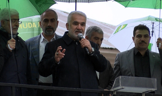 Vatandaşın Gündemi İle Mürtecilerin Gündemi Aynı Değil, Kürtçü Mürteci Hüda-Par Elebaşı Yapıcıoğlu: Bir Numaralı Gündemimiz Gazze