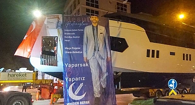 YRP'li Antalya Döşemealtı Adayı Hekimoğlu, Dubaili İş İnsanı İçin Yapılan Özel Yatla Seçim Konvoyu Yaptı 
