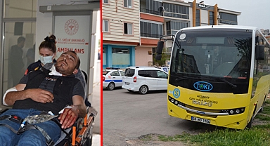 Aksaray'da Halk Otobüsü Şoförü, Güzergahı Değiştirmesini İsteyen Yolcunun Bıçaklı Saldırısına Uğradı