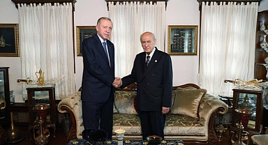 Erdoğan-Bahçeli Görüşmesi Başladı