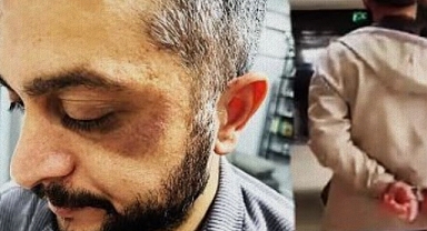 Eşini Taciz Eden Numara Polise Ait Çıktı: Karakol Önünde Dayak Yedi