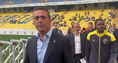 Fenerbahçe Başkanı Ali Koç Olağanüstü Genel Kurulun Yapılacağı Ülker Stadyumu'na Bright Osayi-Samuel ve İsmail Kartal ile Birlikte Geldi