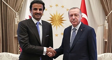 Katar Emiri İle Görüşen Erdoğan: İsrail Dizginlenmeli