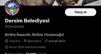 Kürtçü DEM, Tunceli Belediyesi'nin Adını 'Dersim' Olarak Kullanmaya Başladı 