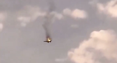 Rusya'da Bombardıman Uçağı Düştü