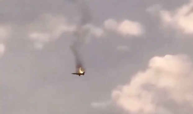 Rusya'da Bombardıman Uçağı Düştü