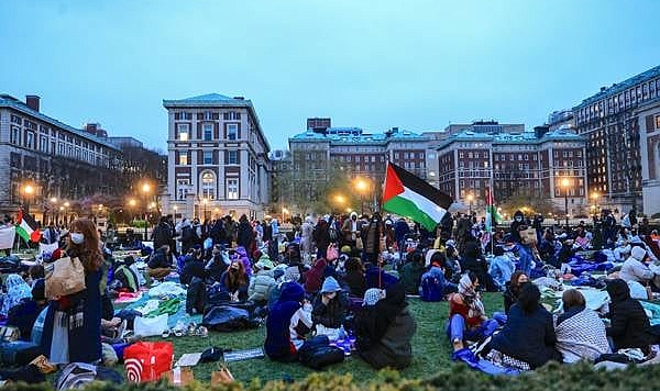 ABD'deki Üniversitelerde Filistin'e Destek Gösterileri Devam Ediyor: 2 Bin 500 Kişi Gözaltına Alındı