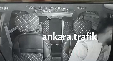 Ankara'da Kornaya Basan Taksicinin Başparmağını Satırla Keserek Koparttı