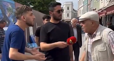 Bir Türk Vatandaşı, Sokak Röportajında Konuşan Suriyeli Sığınmacıya Haddini Bildirdi: Sizin Yüzünüzden Benim Çocuklarım İşsiz